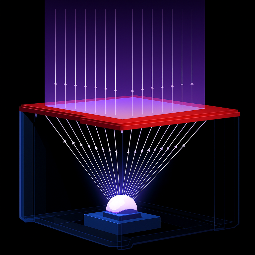 6.Evenly Distributed Light (Highly Collimated LS)